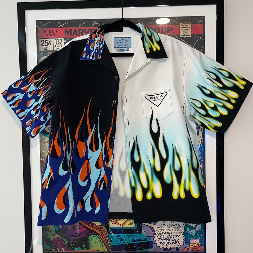 MEN’S DOUBLE MATCH PRADA SHIRT